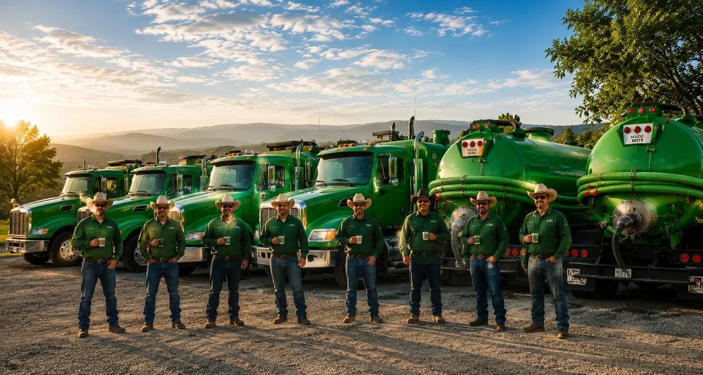 Owners and crew portrait