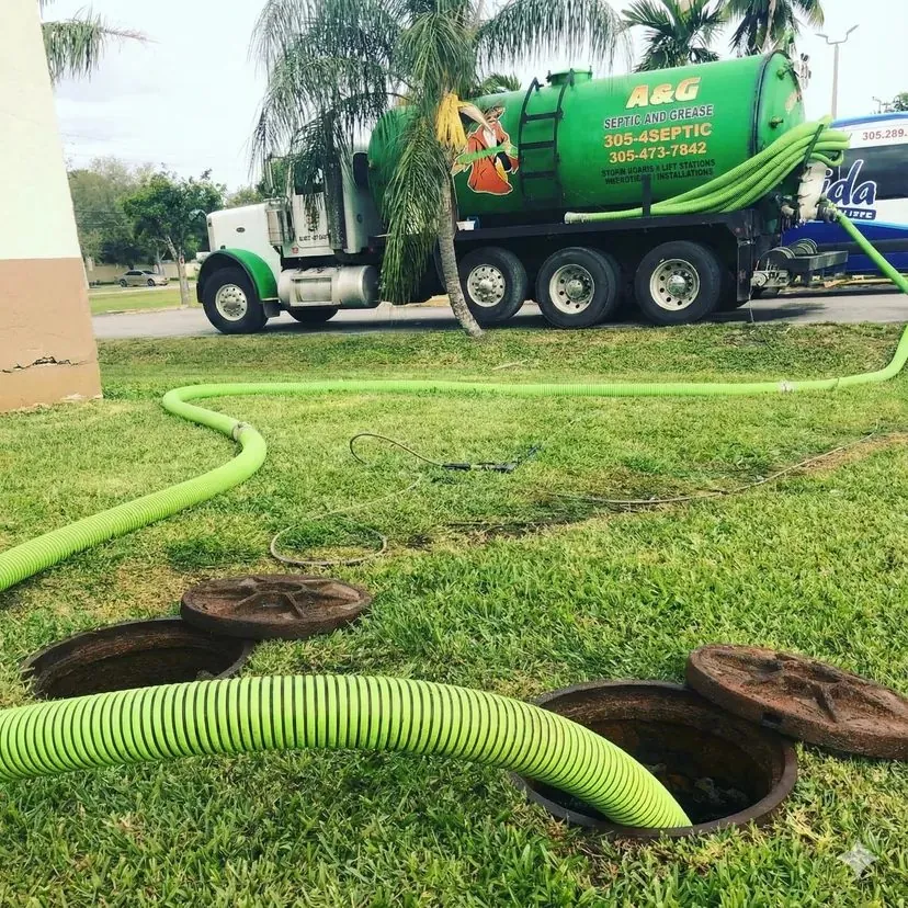 Grease trap service