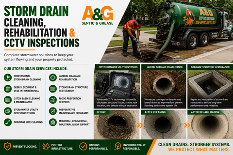 Storm Drain Cleaning, Rehabilitation & CCTV Inspection Services
